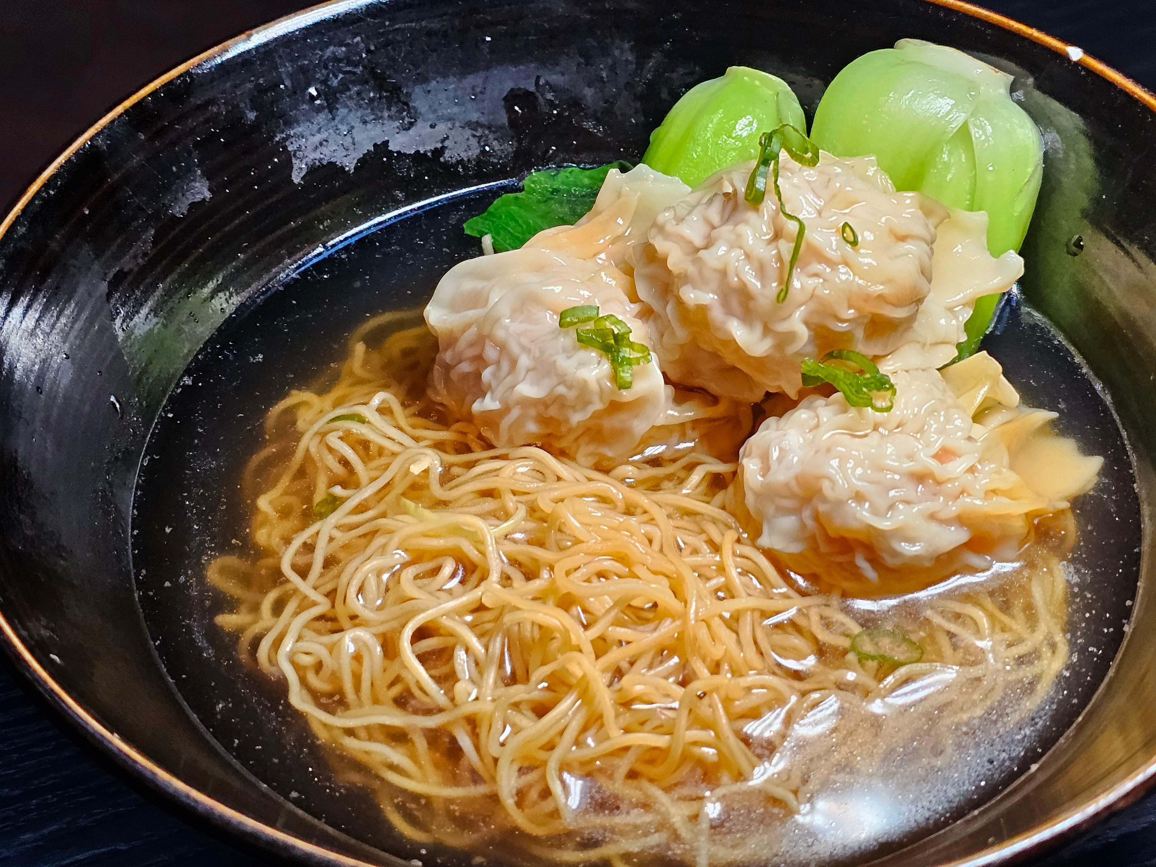 Hong Kong Style Wonton Noodle Soup