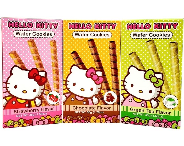 Hello Kitty Strawberry Wafer Cookie