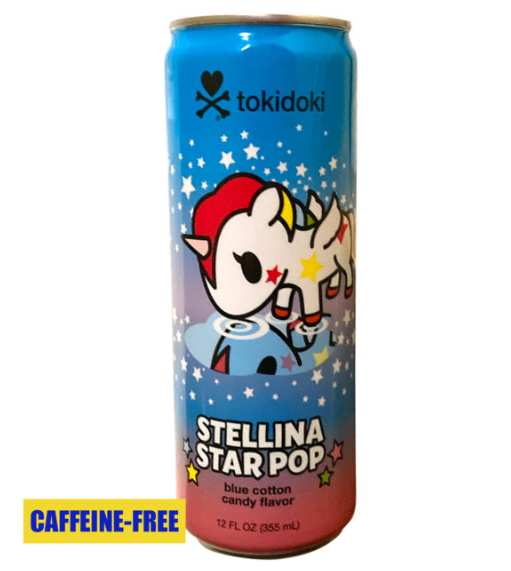 Stellina Star Pop blue Cotton Candy drink