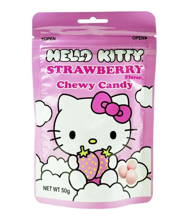 Hello Kitty Strawberry Chew Candy
