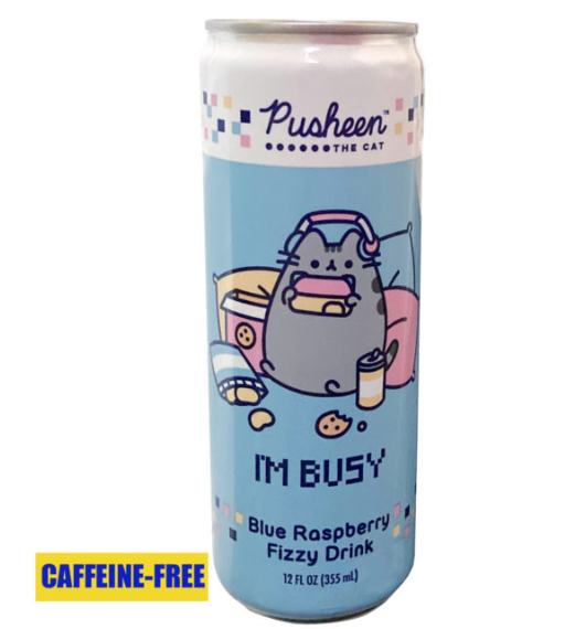 Pusheen Blue Raspberry Fizzy Drink