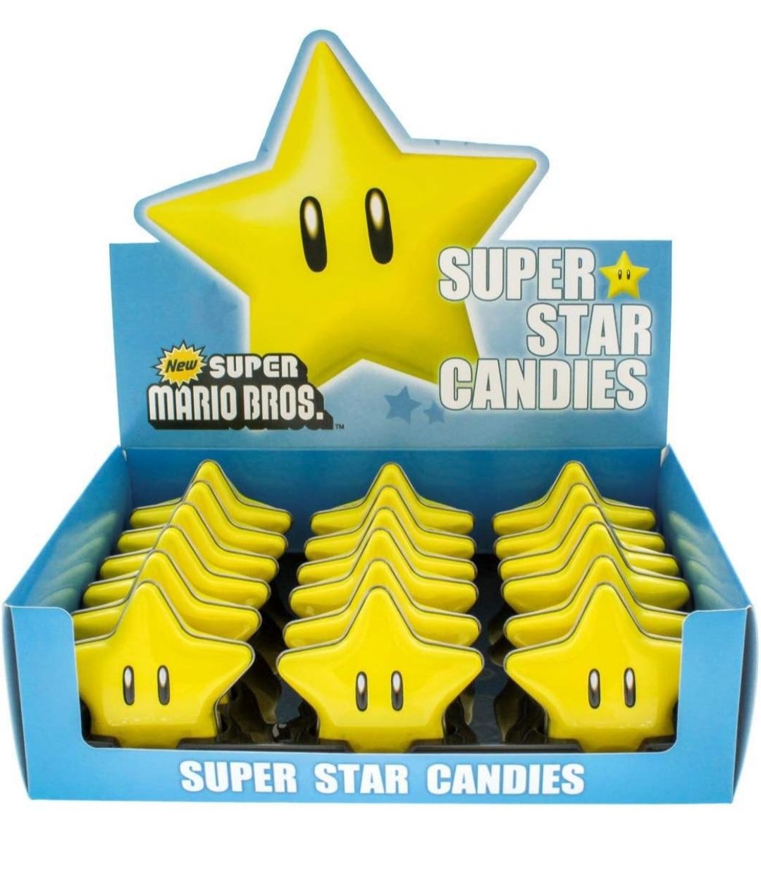Mario Bros Super star Sour Candy