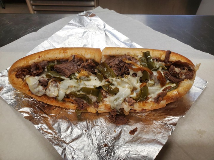 The "Baked" 4th Street 12" Steak & Cheese Sandwich!