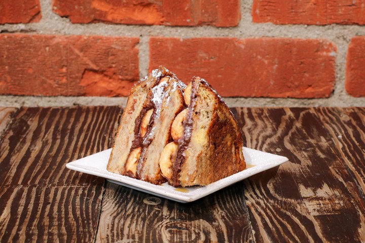 Chocolate Banana Bread Pudding SLICE