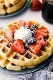 Waffle w/ Berries