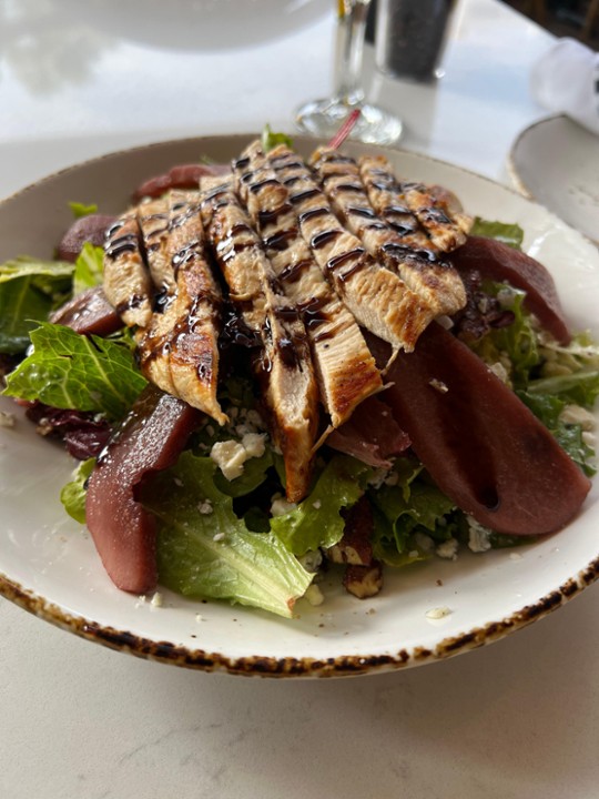 Grilled Chicken & Pear Salad