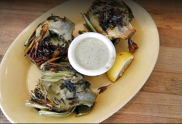 Fire-Roasted Artichoke