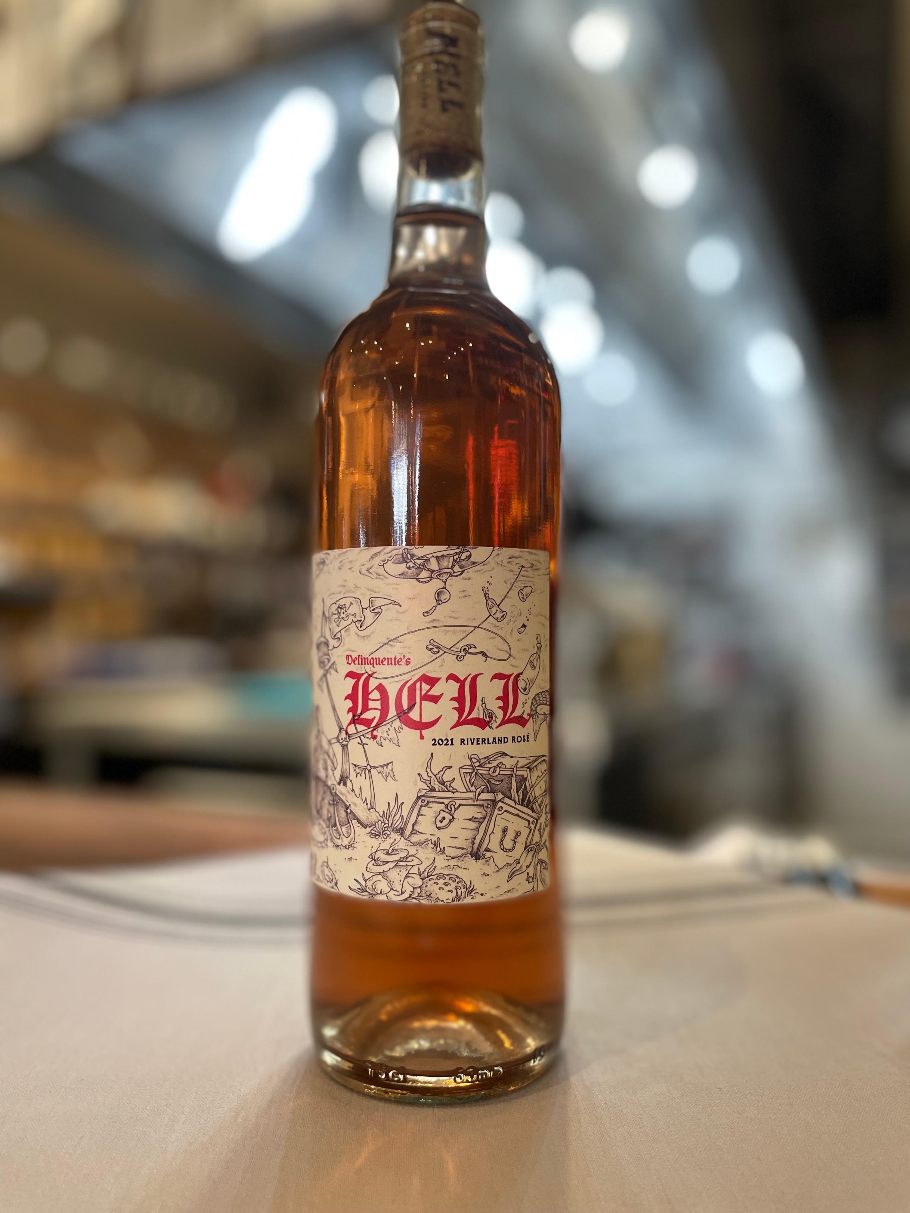 Delinquente's "Hell" 2021 Riverland Rosé