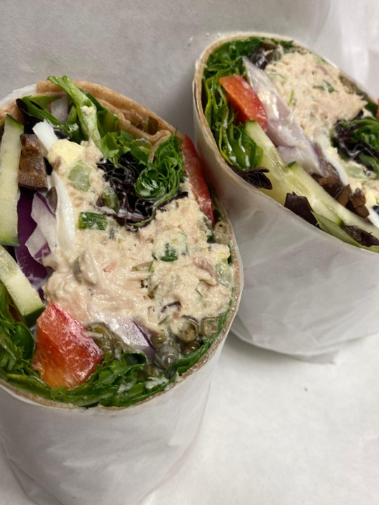 Tuna Fricassee Wrap