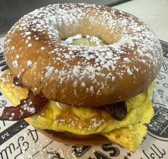 Maple French Toast Bagel