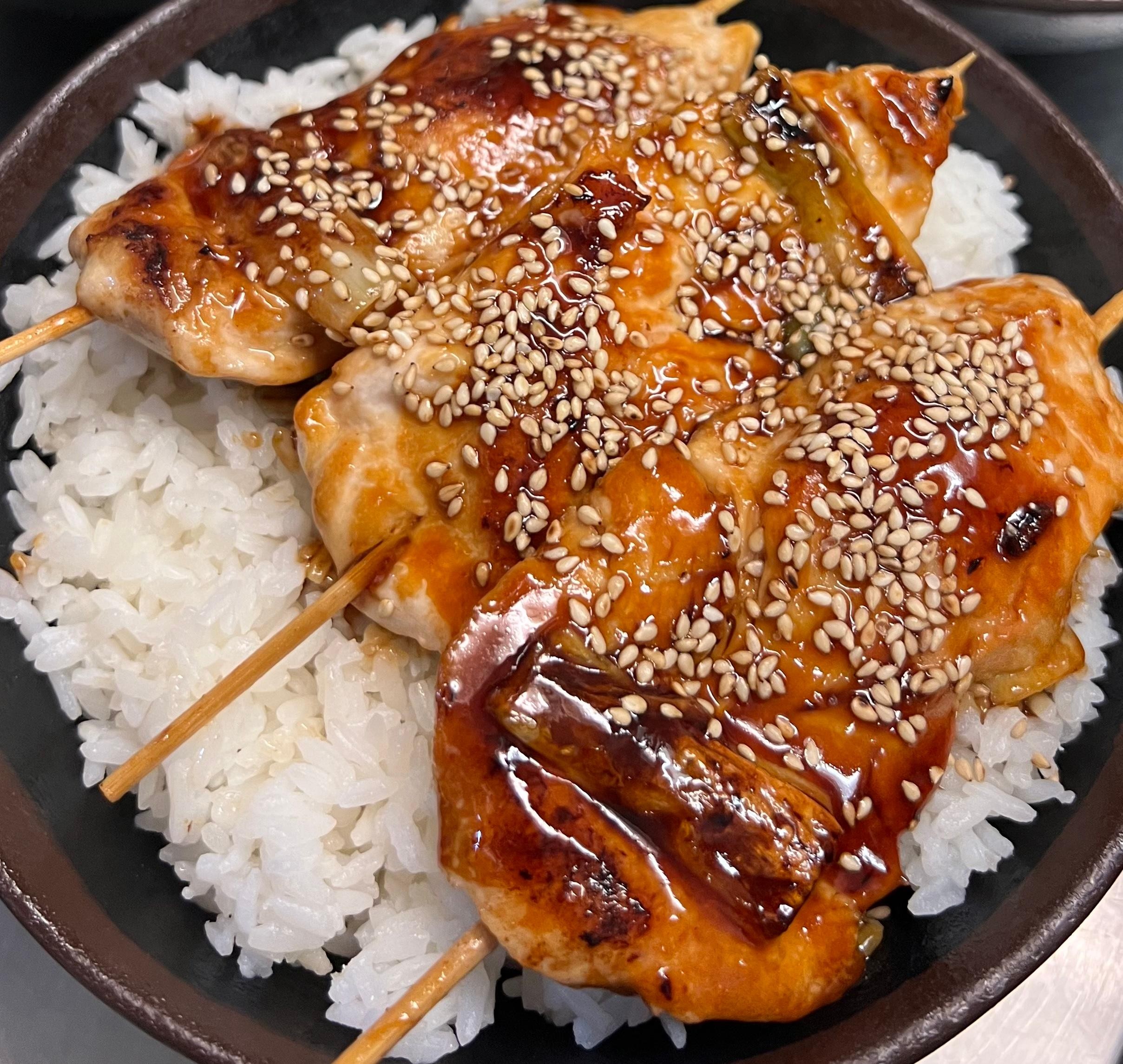 Chicken Yakitori Bowl