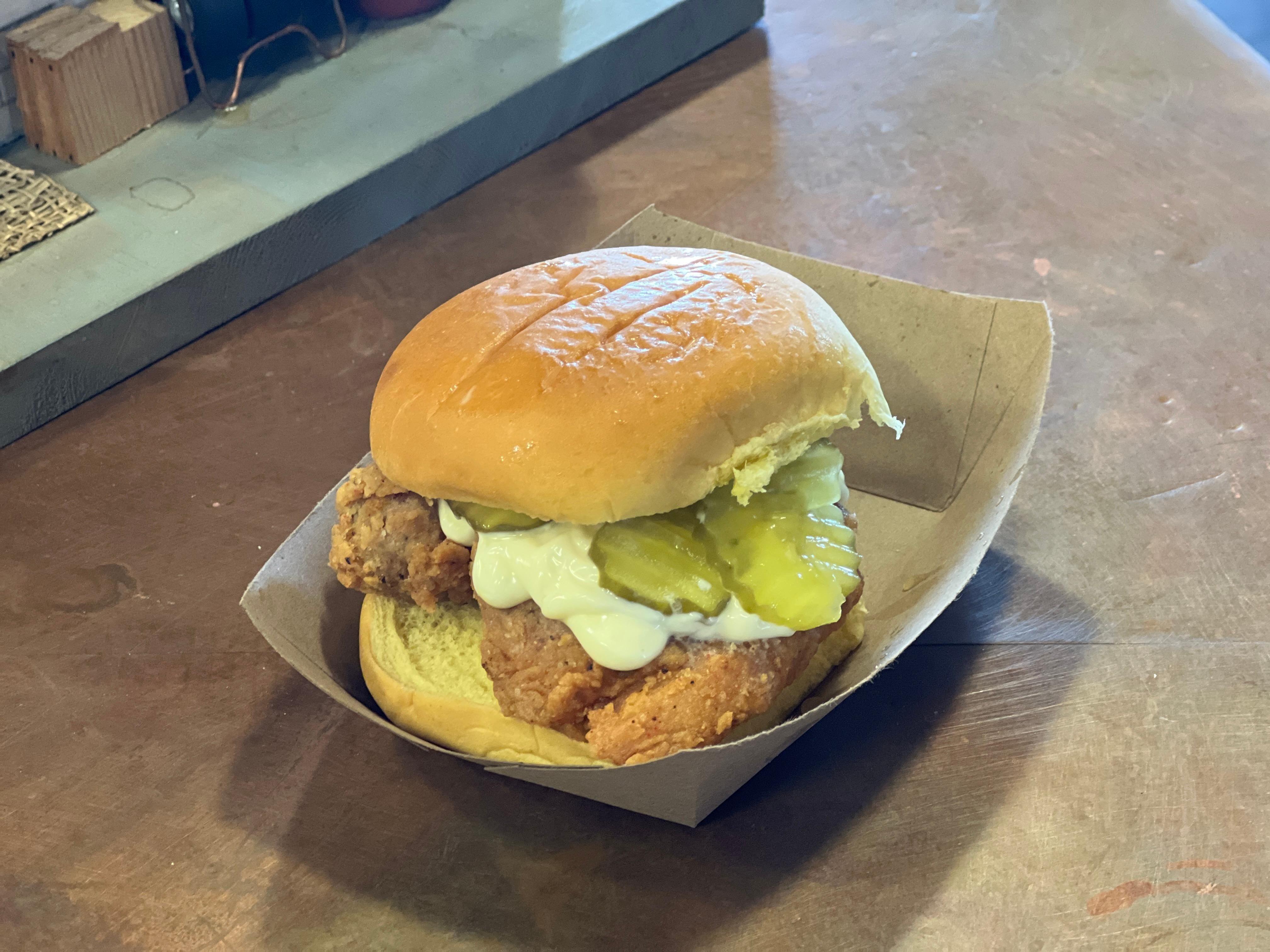 Bullhead Fried Chicken Sandwich