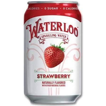 Strawberry, Waterloo Sparkling Water