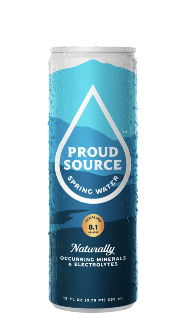 High Alkaline Spring Water, Proud Source
