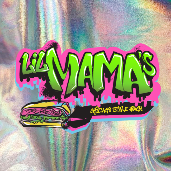 Lil Mama's Holographic Sticker