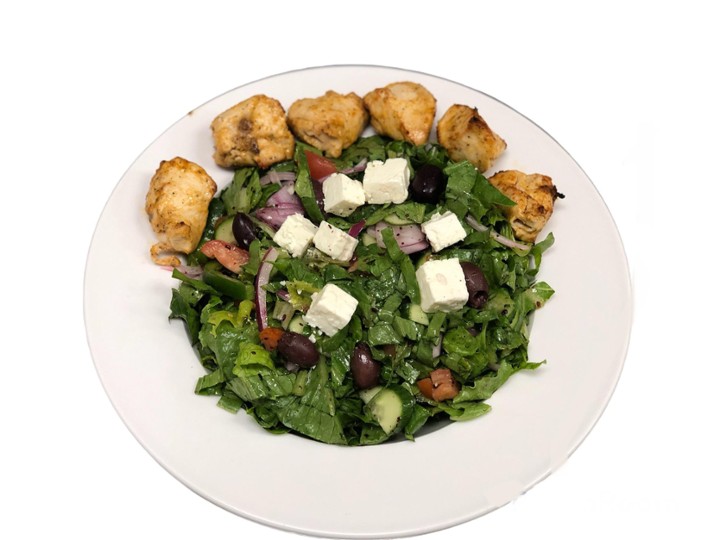 Greek Salad w/Chicken
