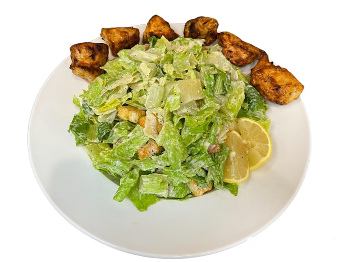 Chicken Kebab Caesar Salad