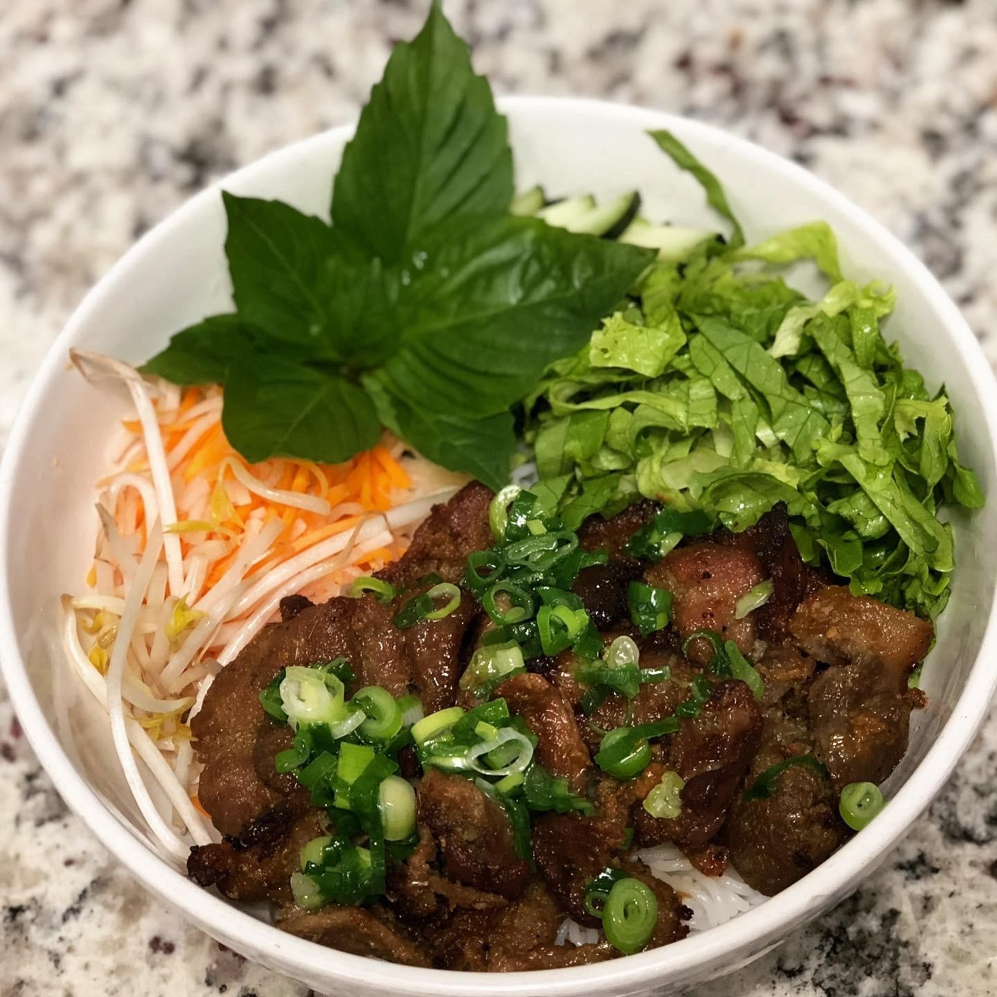 Vermicelli Noodle or Rice Bowl