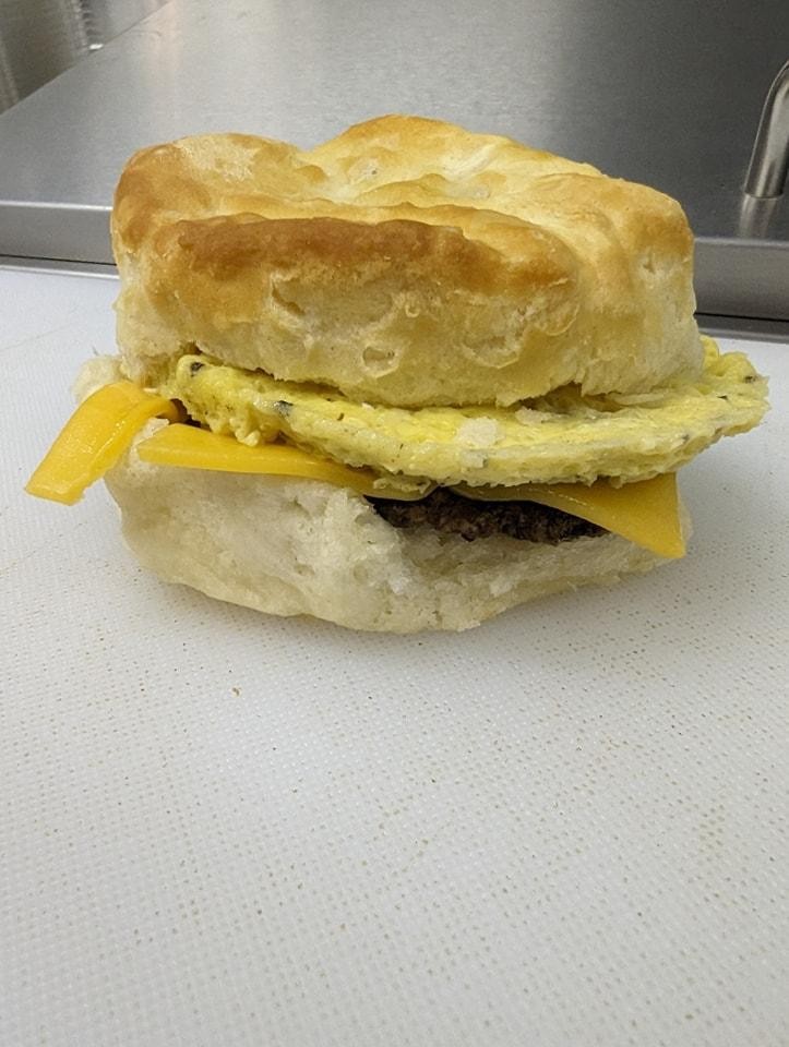 Sausage, Egg, Cheese Biscuit