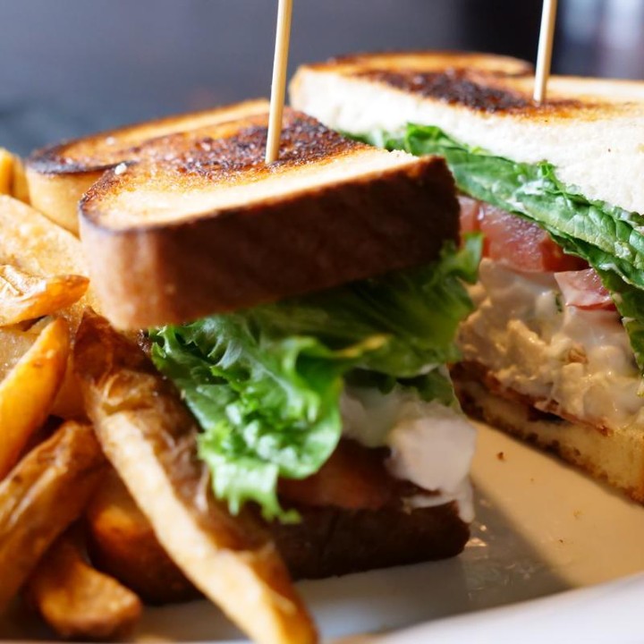 Chicken Salad Club Sandwich