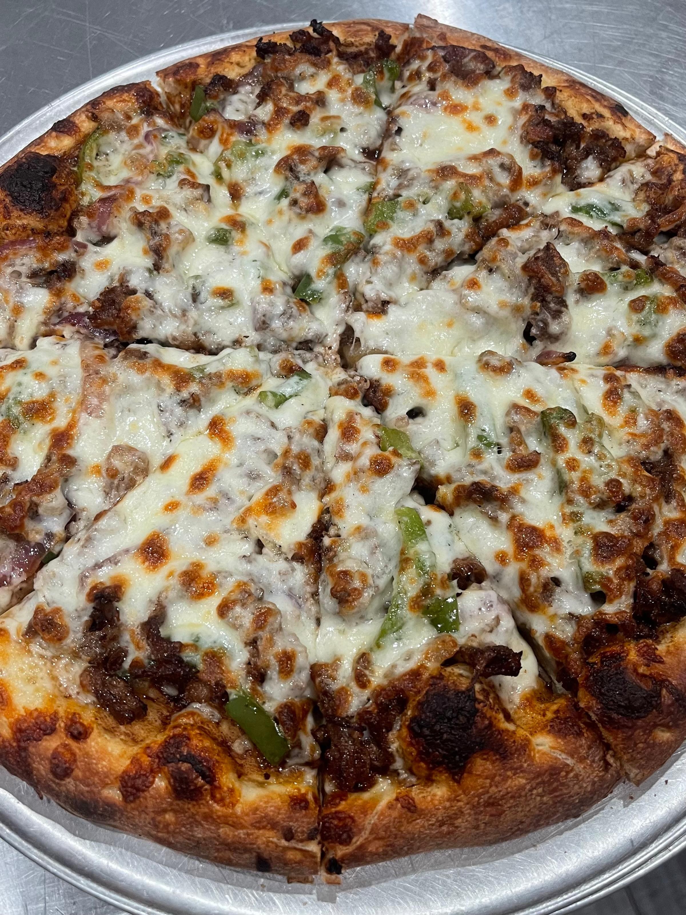 The Philly Steak & Cheese PIZZA