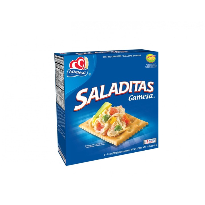 Gamesa Saladitas Saltine Crackers 14.6 Oz Pack of 12 - All