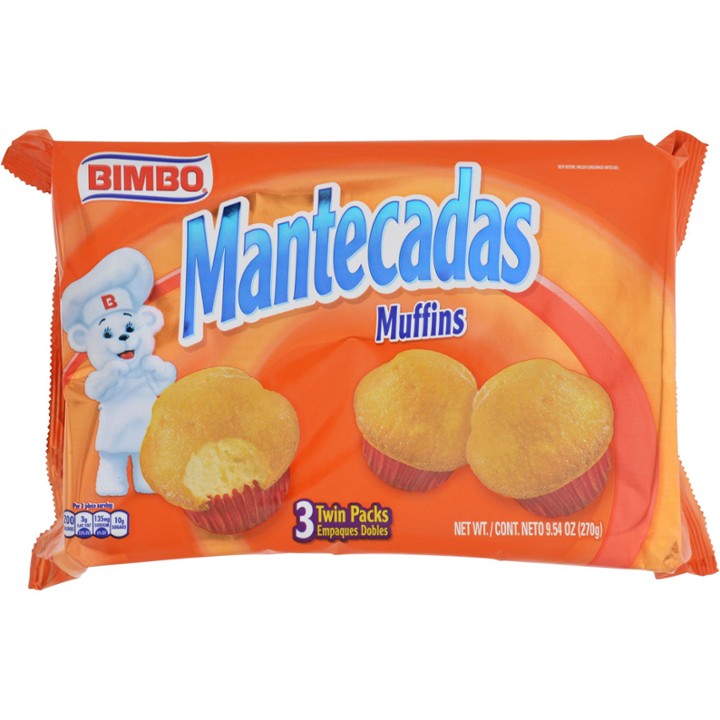 Mantecadas Vanilla Muffins