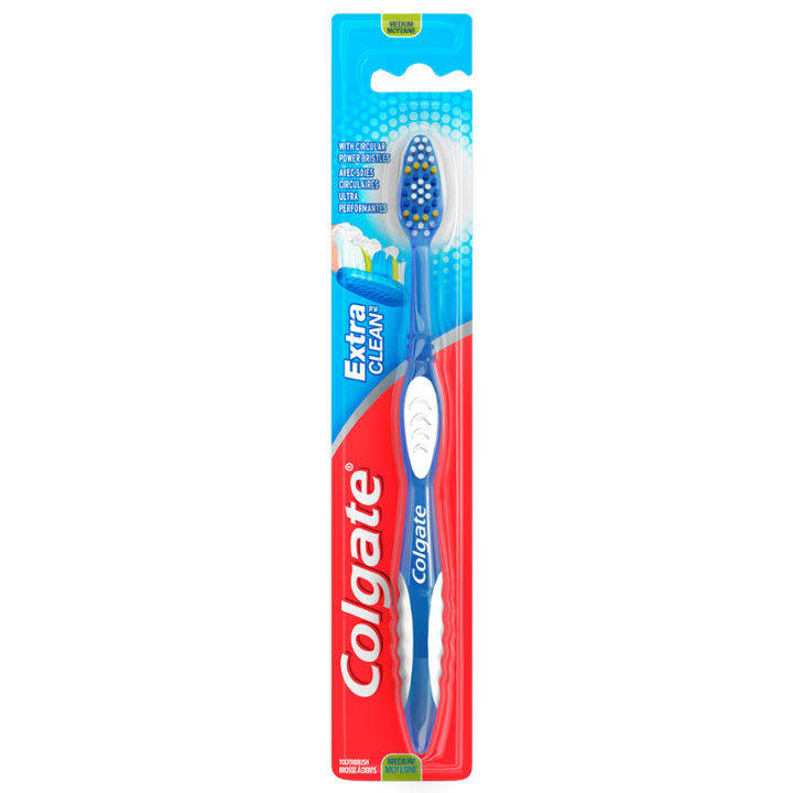 Colgate Extra Clean Full Head Toothbrush, Medium - 1.0 Ea