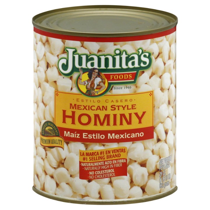 Juanita's Mexican Style Hominy - 29 Oz
