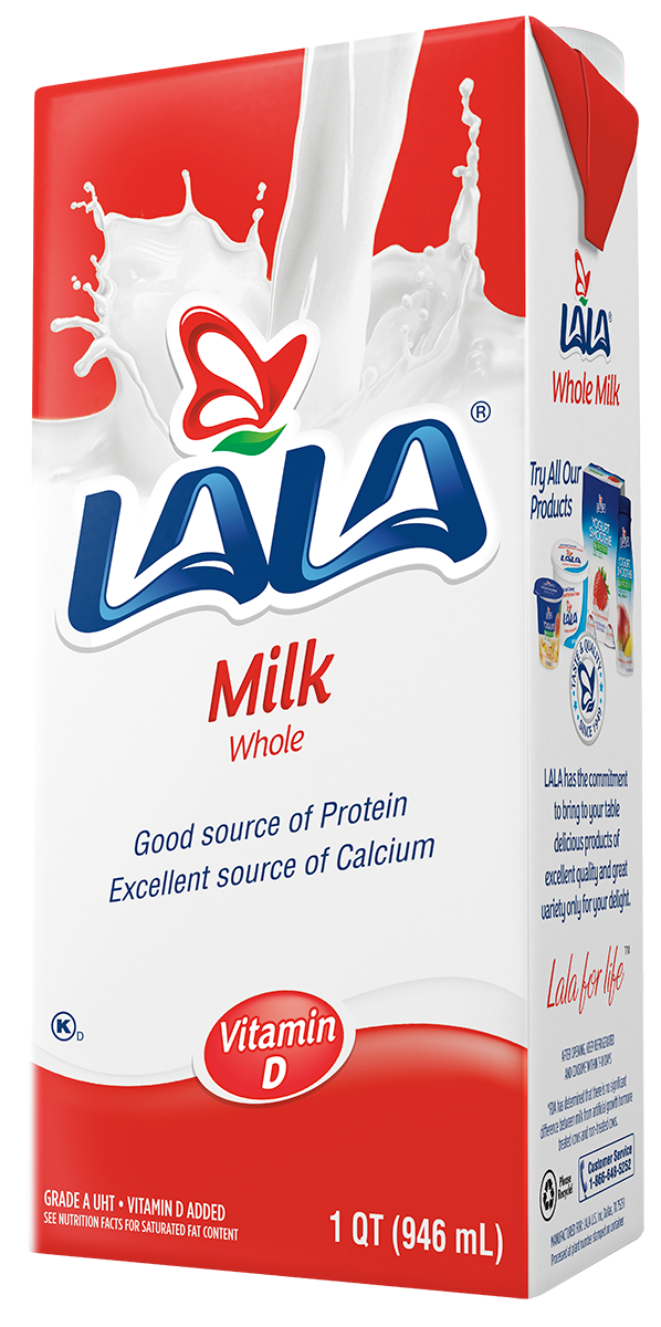 LALA Whole Milk UHT 32oz
