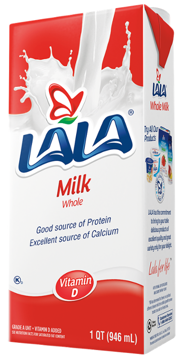 LALA Whole Milk UHT 32oz