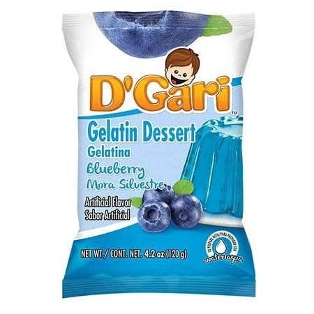 D Gari Blueberry Gelatin Dessert  4.2 Oz