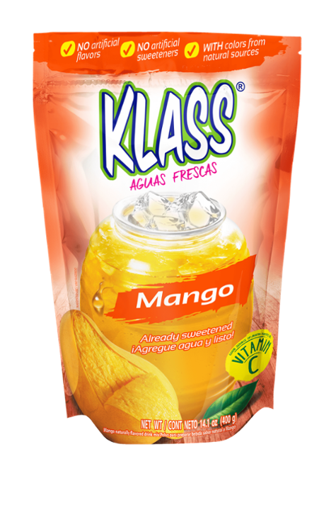 Klass Mango Naturally Flavored Drink Mix