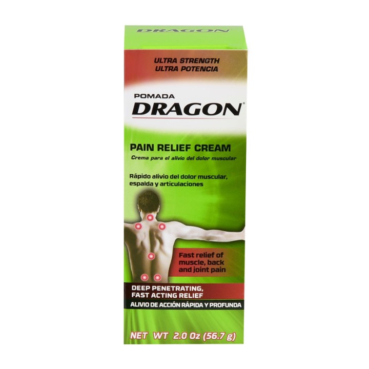 Dragon Pain Relief Cream - 2 Oz