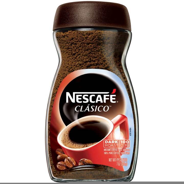 Nescafe Clasico Pure Instant Coffee Granules - 7.0 Oz