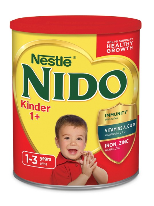 NESTLE NIDO Kinder 1+ Powdered Milk Beverage 1.76 Lb. Canister (1202591)
