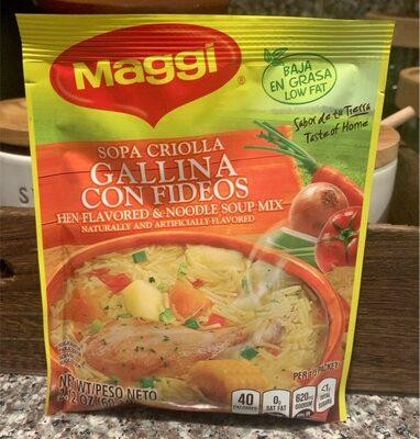 Maggi Sopa De Fideos