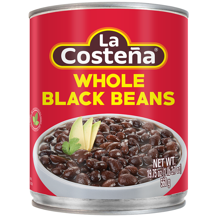 BEAN BLACK WHOLE-19.75 OZ -Pack of 12
