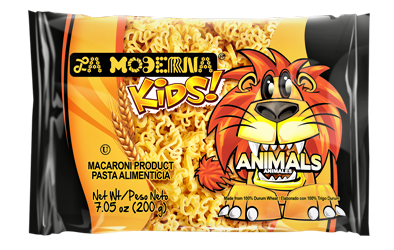 La Moderna Animal Pasta Has Been of Preference for Many Generations  Made from 100% Durum Wheat with a 7 Oz Convenient Size. to Cook This Delicious Pa