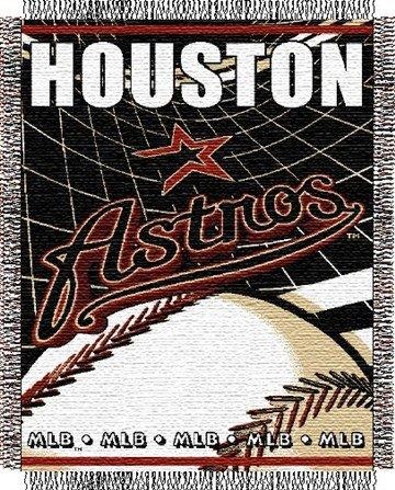 Houston Astros Woven MLB Throw - 48" X 60"