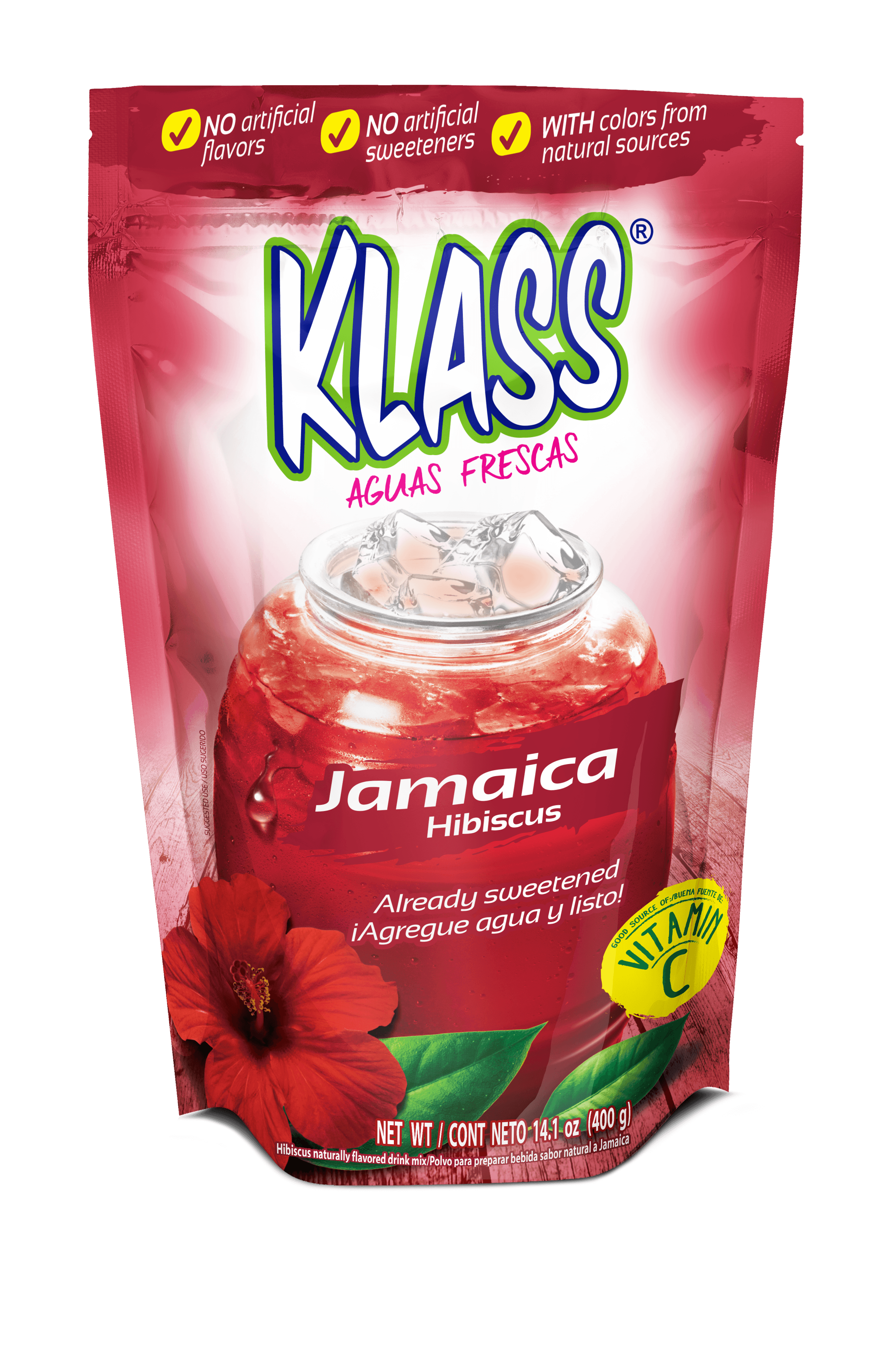 233259 14.1 Oz. Jamaica Sweetened Beverage Mix