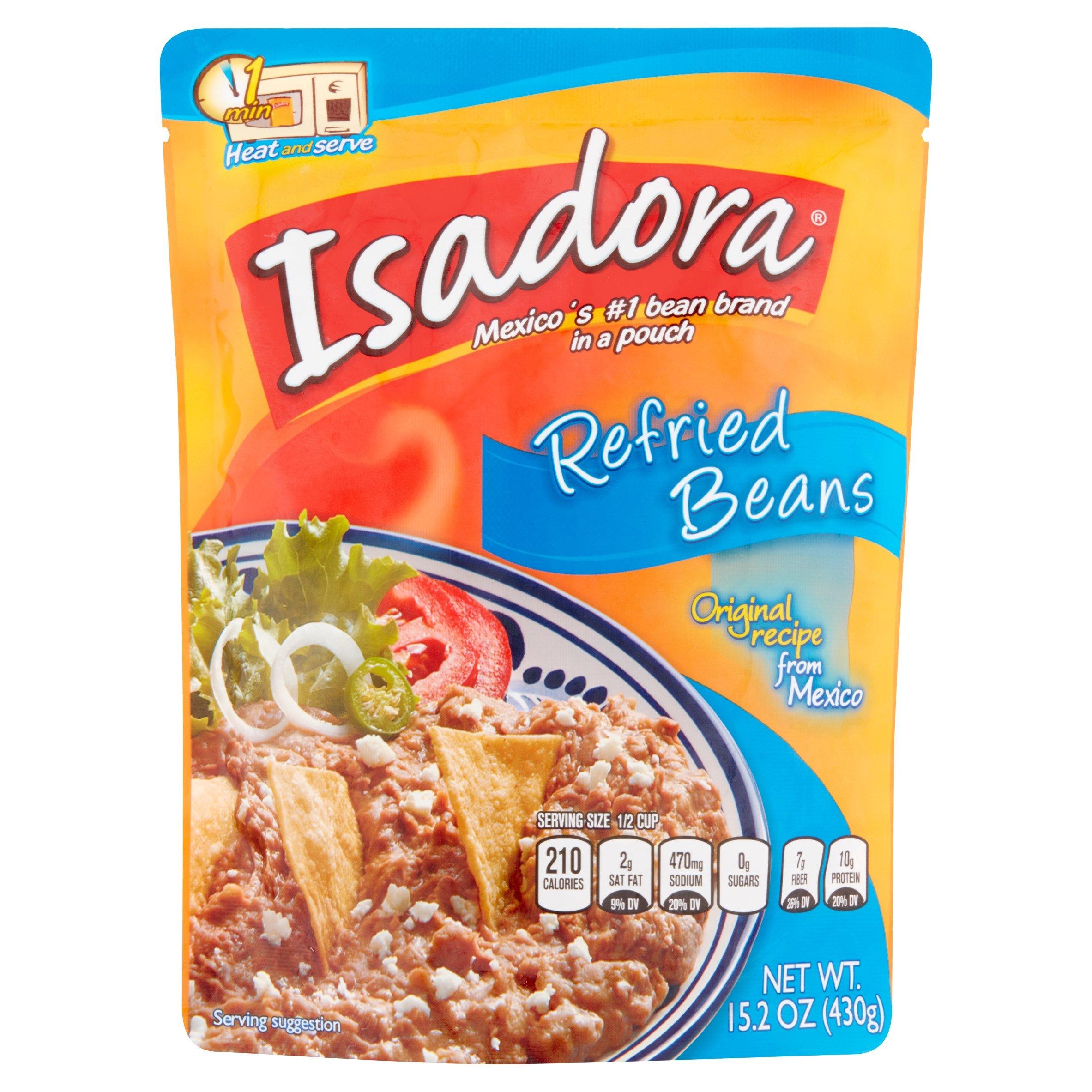 Isadora Original Recipe Refried Beans 15.2 Oz