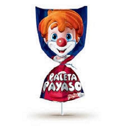 Marshmallow Lollipop with Chocolate 375 Grs - Paleta Payaso (Pack of 15)