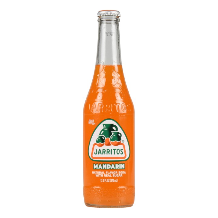 Jarritos Mexican Soda Mandarin - 12.5 Oz