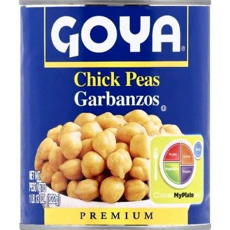 Goya Chick Peas  Canned Vegetables  29 Oz Can