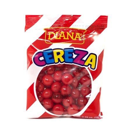 DIANA Cereza   Cherry Flavored Jelly Beans 5.29 Oz. / 150 Gr