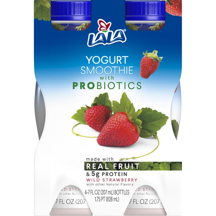 Drinkable Yogurt Smoothie with Probiotics of
