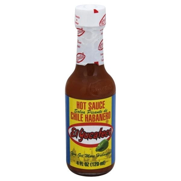 El Yucateco Salsa Picante De Chile Habanero Red Hot Sauce  4 Fl Oz