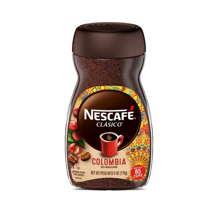 Nescafe Classico Colombia Medium Roast Instant Coffee  6 Oz