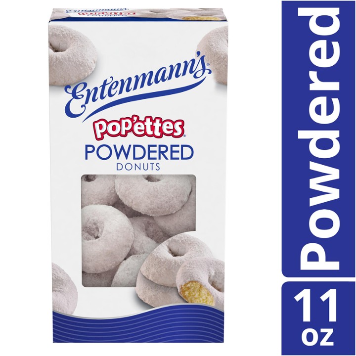 Entenmann's Powdered Donuts Pop'ettes, 11 Oz